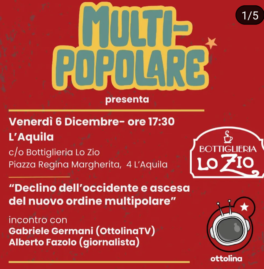 Declino dell'occidente e ascesa del nuovo ordine multipolare