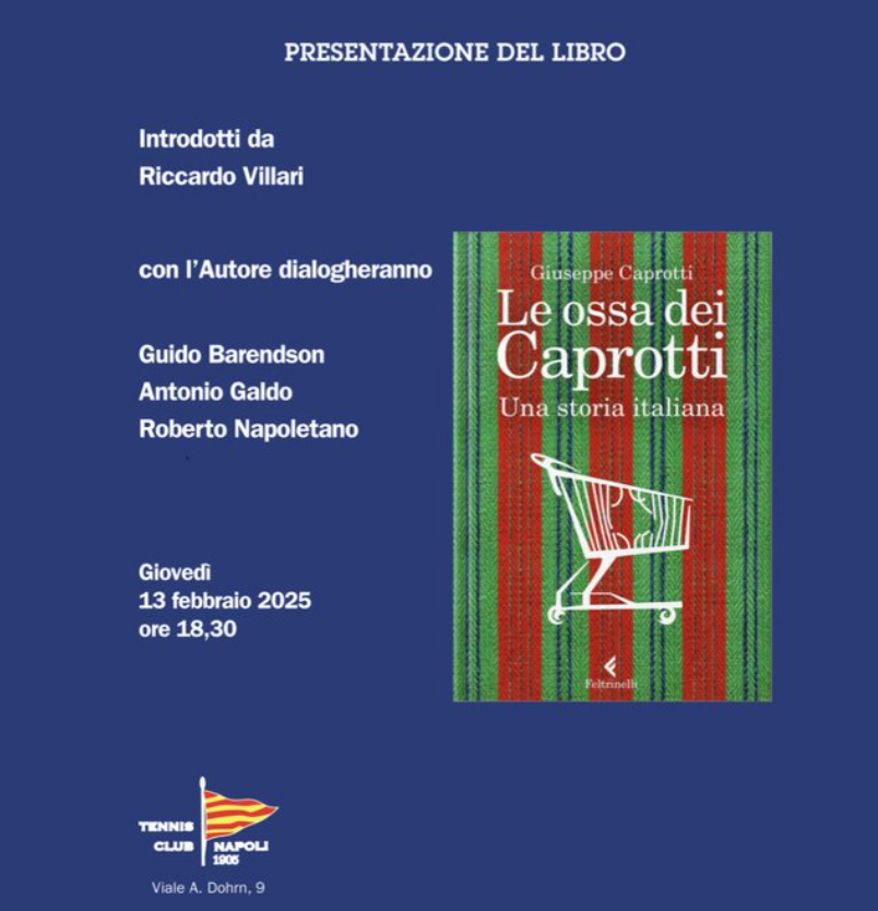 Presentazione del libro: Le ossa dei Caprotti, una storia italiana