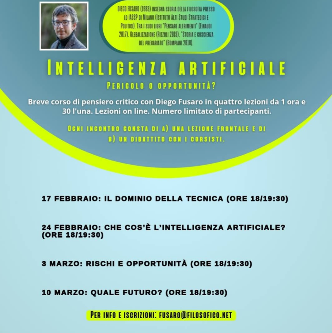 Intelligenza Artificiale: Pericolo o Opportunità?