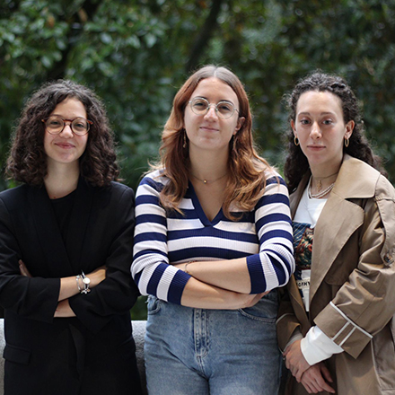 Frida Turco, Greta Giuseppucci e Antonia Buongiorno