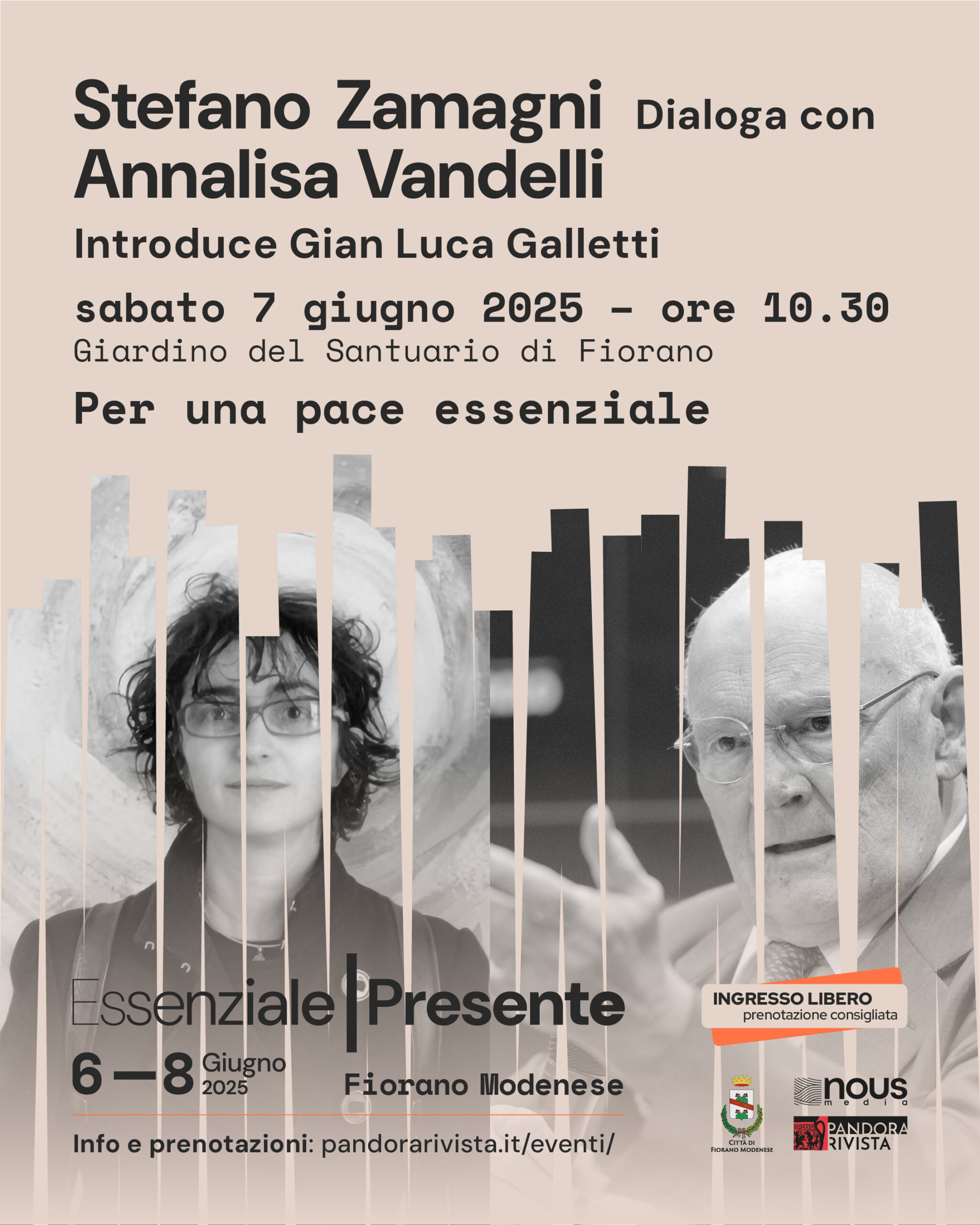 Per una pace essenziale – con Stefano Zamagni e Annalisa Vandelli
