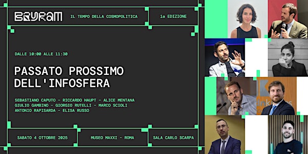 Passato prossimo dell'infosfera