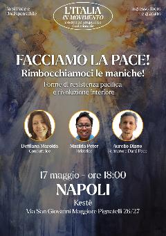 Facciamo la Pace! Rimbocchiamoci le maniche!