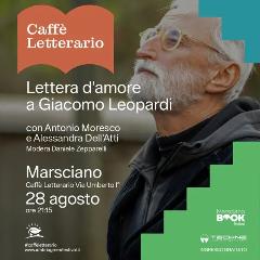 Lettera D’amore a Giacomo Leopardi con Antonio Moresco e Alessandra Dell’Atti