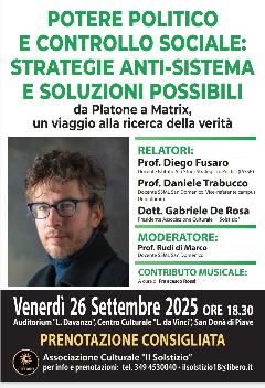 Potere Politico e Controllo Sociale: Strategie Anti-Sistema e Soluzioni Possibili