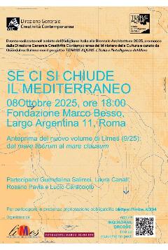 Se Ci Si Chiude Il Mediterraneo