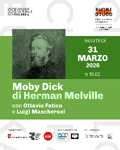 Fuorigioco 2026 - Moby Dick di Herman Melville con Ottavio Fatica e Luigi Mascheroni.