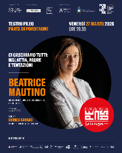 Ci caschiamo tutti: malattia, paure e tentazioni. Beatrice Mautino a PordenonePensa 2026